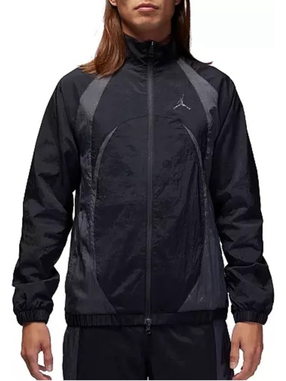 Men's Jordan warmup Jacket XXL Black Gray